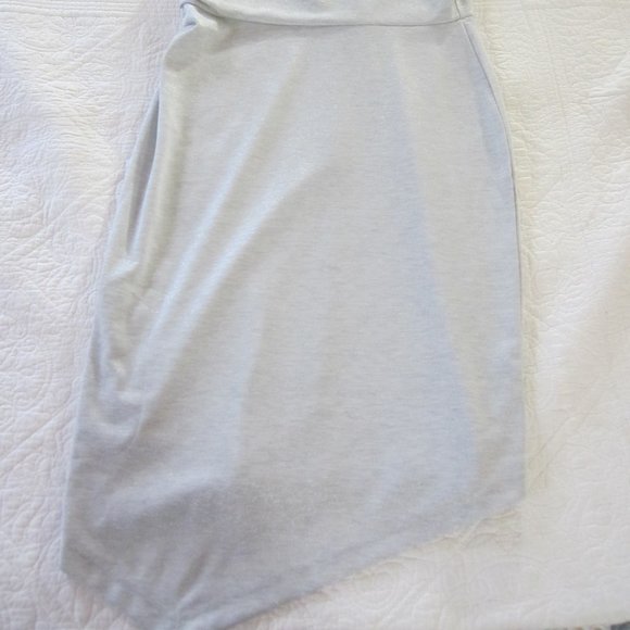 Betabrand Dress XL No Sweat Silver Sparkle Cocktail Dress - Picture 3 of 12